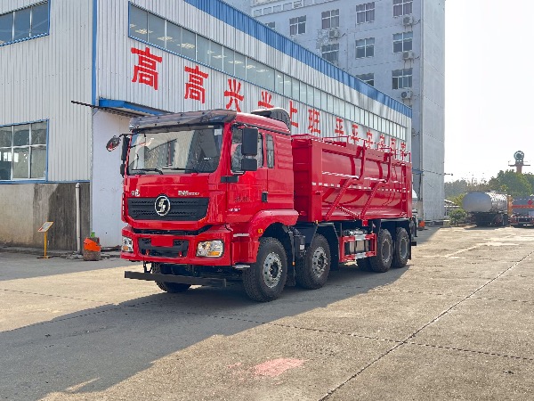 【21-23立方】陜汽德龍M3000系列8x4油田專用壓裂砂罐車|沙罐車|石英砂罐車