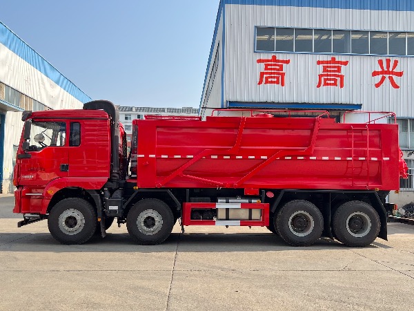 【21-23立方】陜汽德龍M3000系列8x4油田專用壓裂砂罐車|沙罐車|石英砂罐車